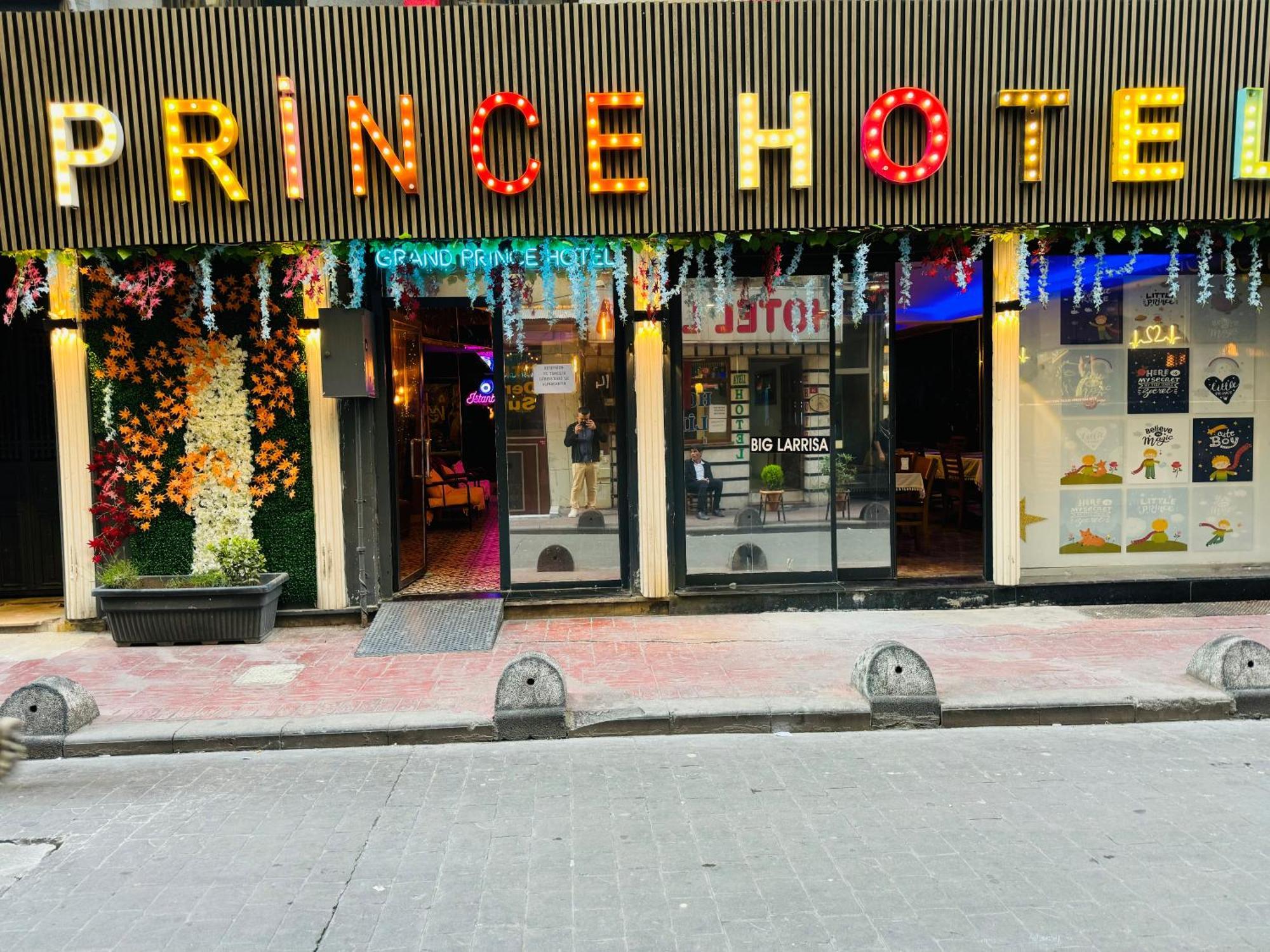 Grand Prince Hotel Taksim Isztambul Kültér fotó
